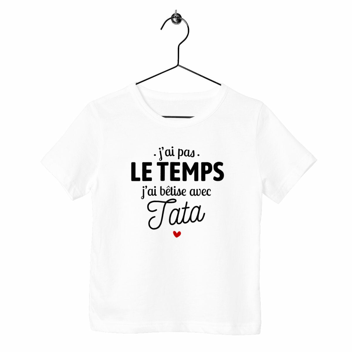 T-shirt enfant - J'ai bêtise avec tata