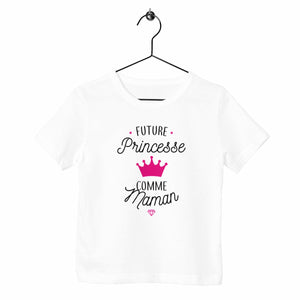 T-shirt enfant - Furure princesse comme maman