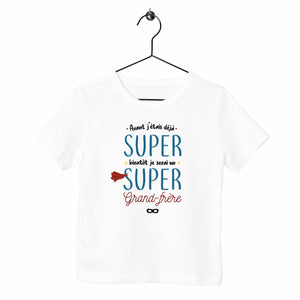 T-shirt enfant - Bientôt super grand-frère