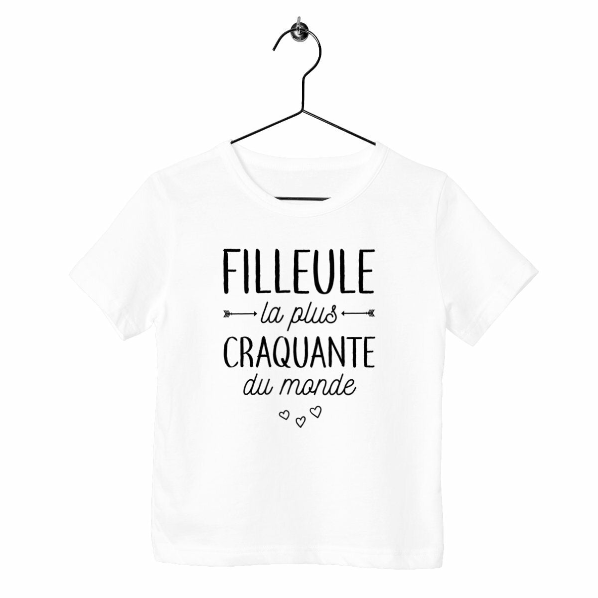 T-shirt Enfant - Filleule la plus craquante