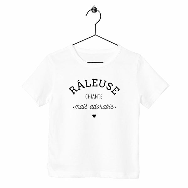 T-shirt enfant - Râleuse chiante mais adorable