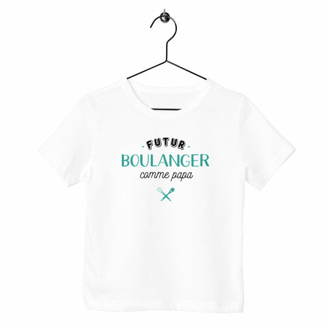 T-shirt enfant - Futur boulanger comme papa