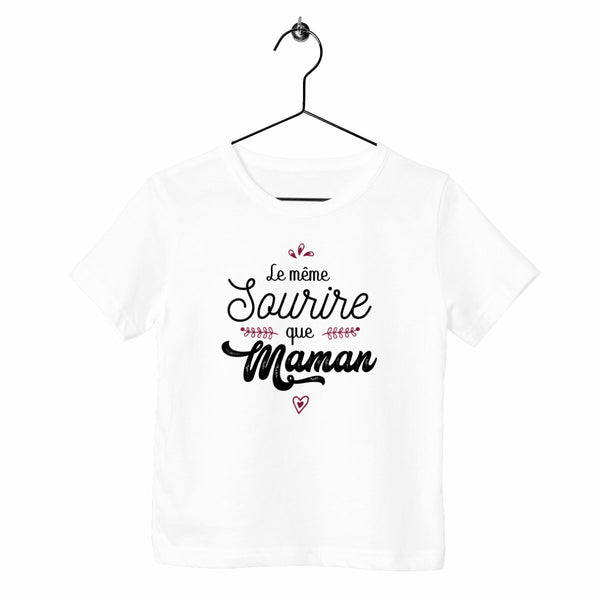 T-shirt enfant - Le même sourire que maman