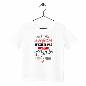 T-shirt enfant - La perfection / Mamie