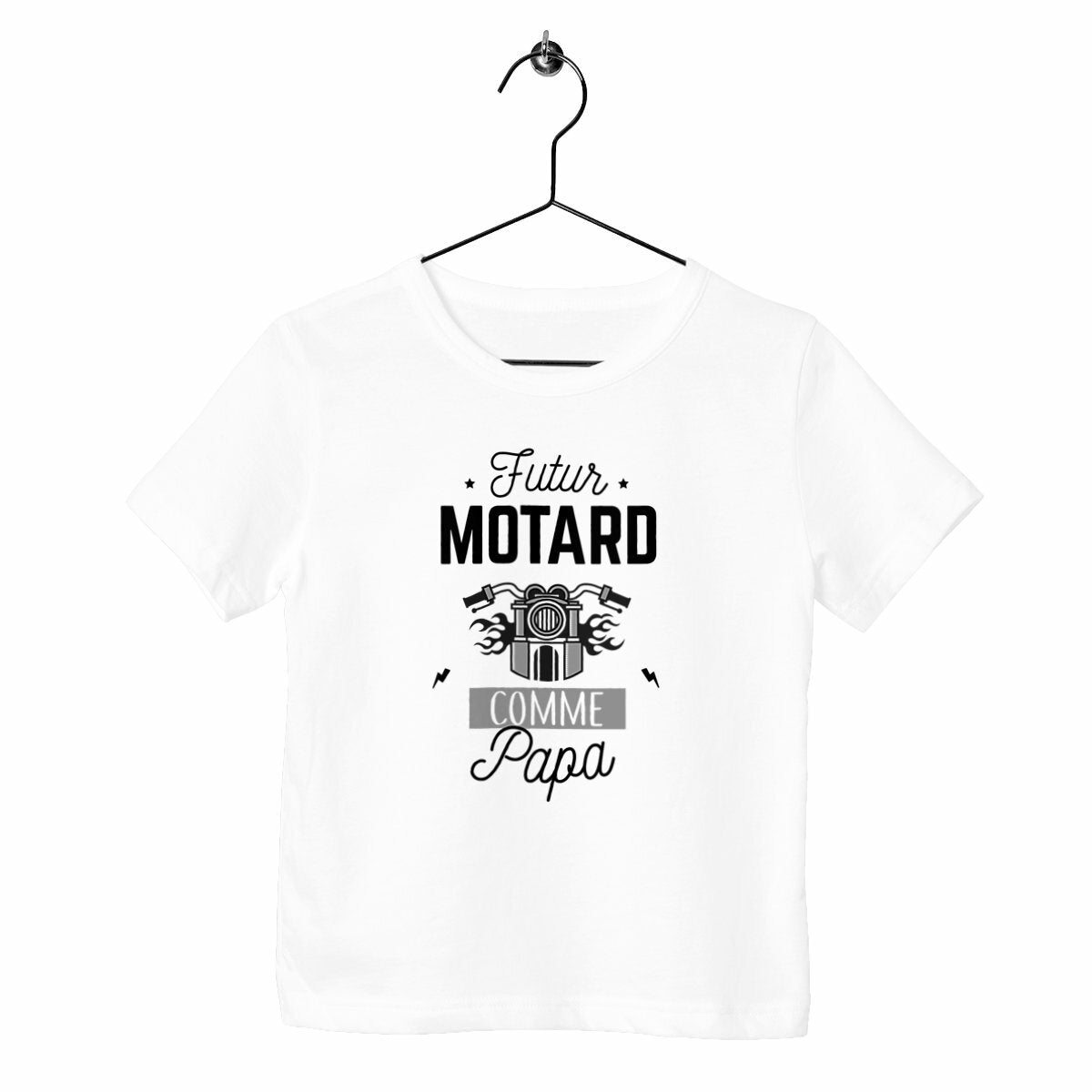 T-shirt enfant - Futur motard comme papa