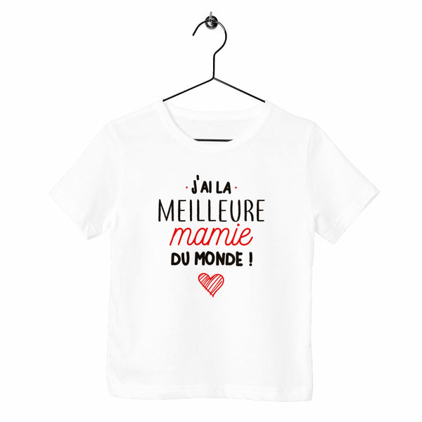 T-shirt enfant - J'ai la meilleure mamie du monde