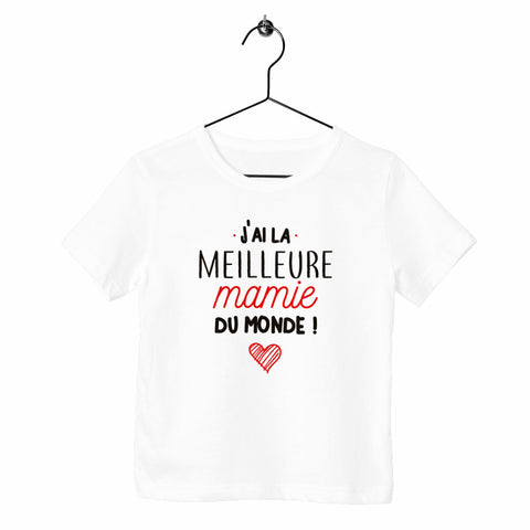 T-shirt enfant - J'ai la meilleure mamie du monde