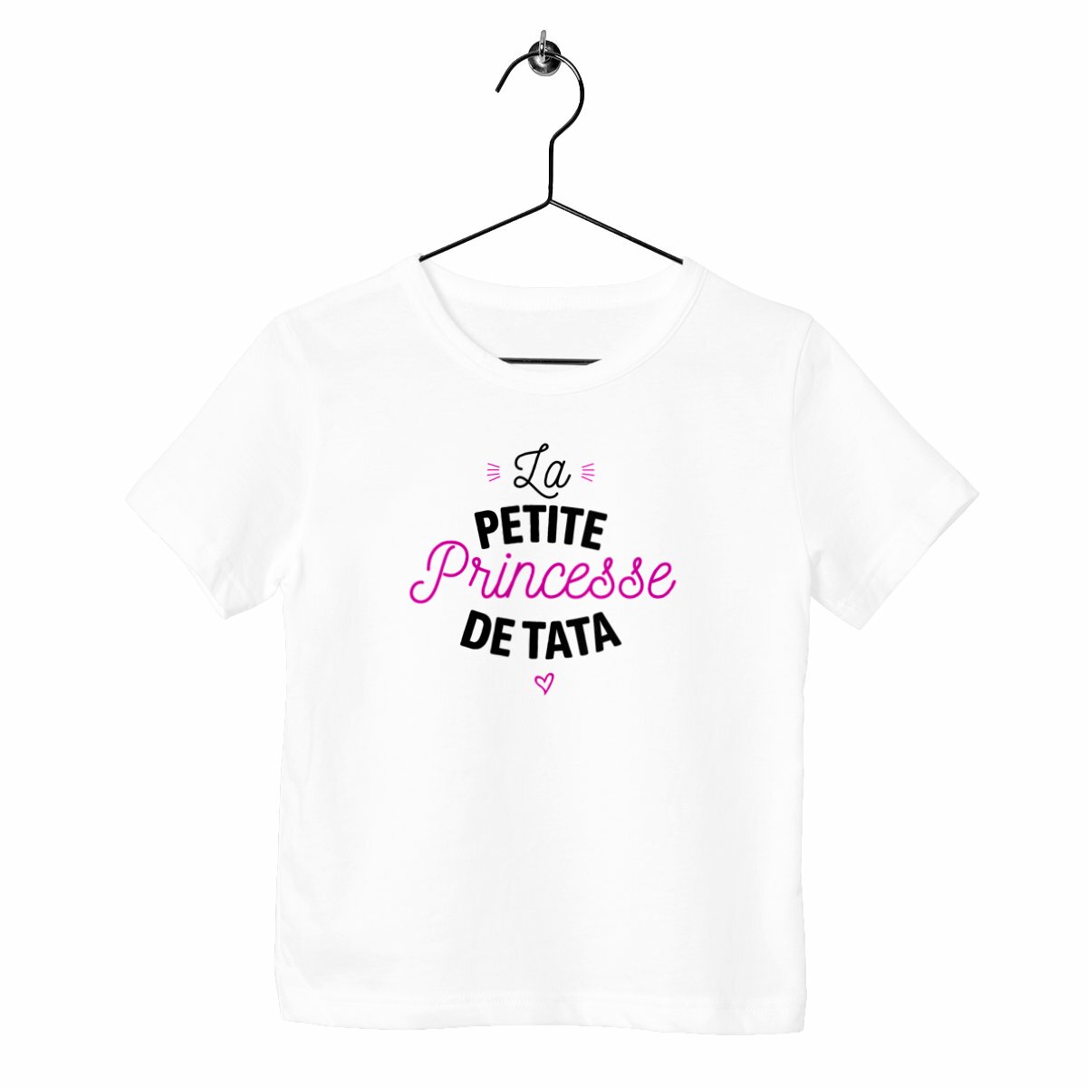 T-shirt enfant - La petite princesse de tata