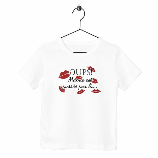 T-shirt enfant - Oups ! Mamie est passée par là...