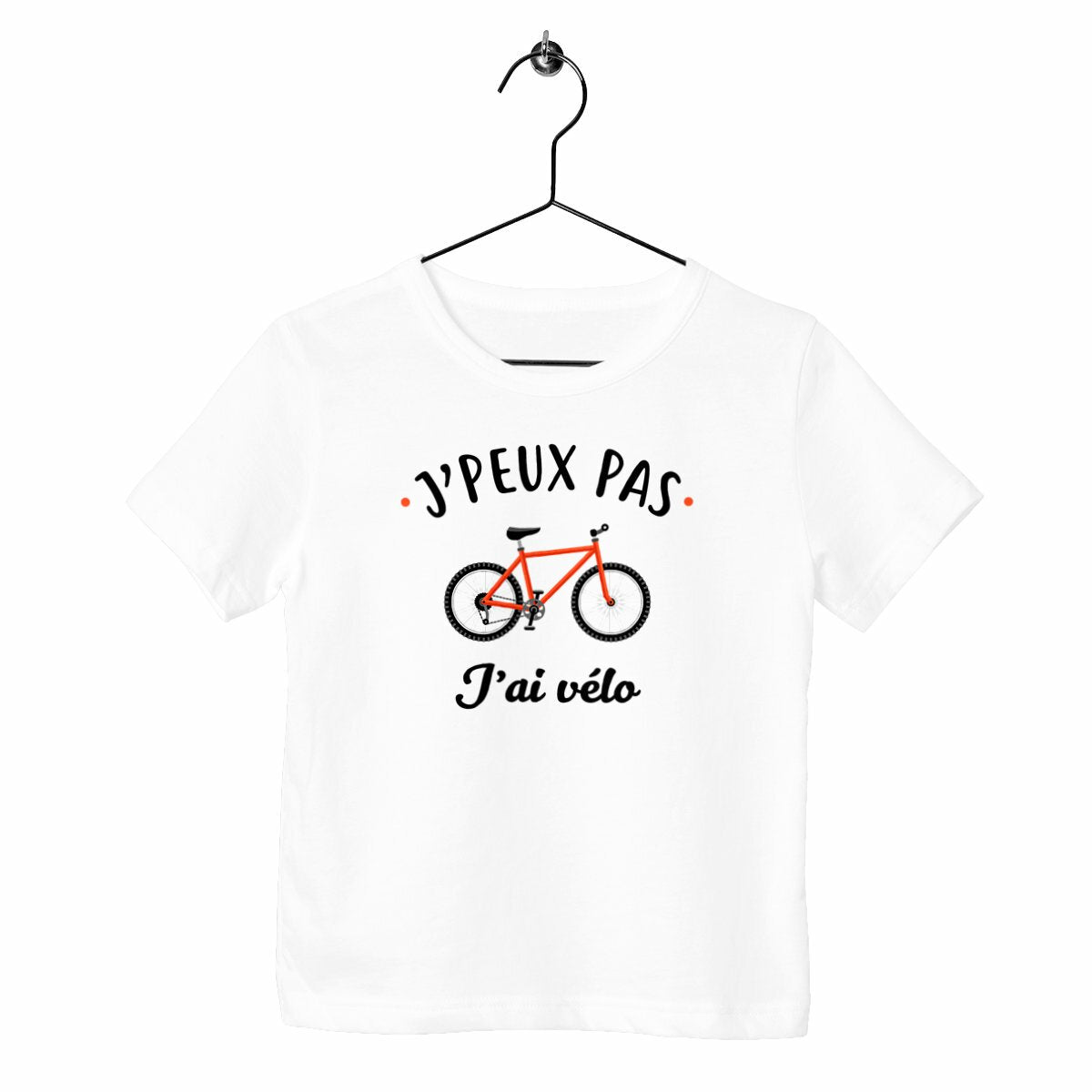 T-shirt enfant - J'peux pas j'ai vélo