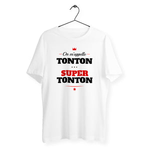 T-shirt homme col rond - Super tonton