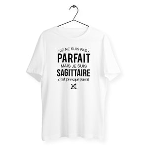 T-shirt homme col rond - Pas parfait mais sagittaire