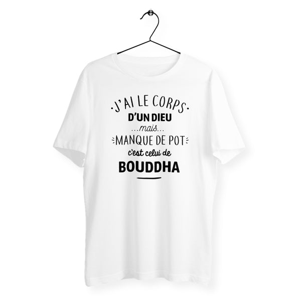 T-shirt homme col rond - J'ai le corps d'un dieu