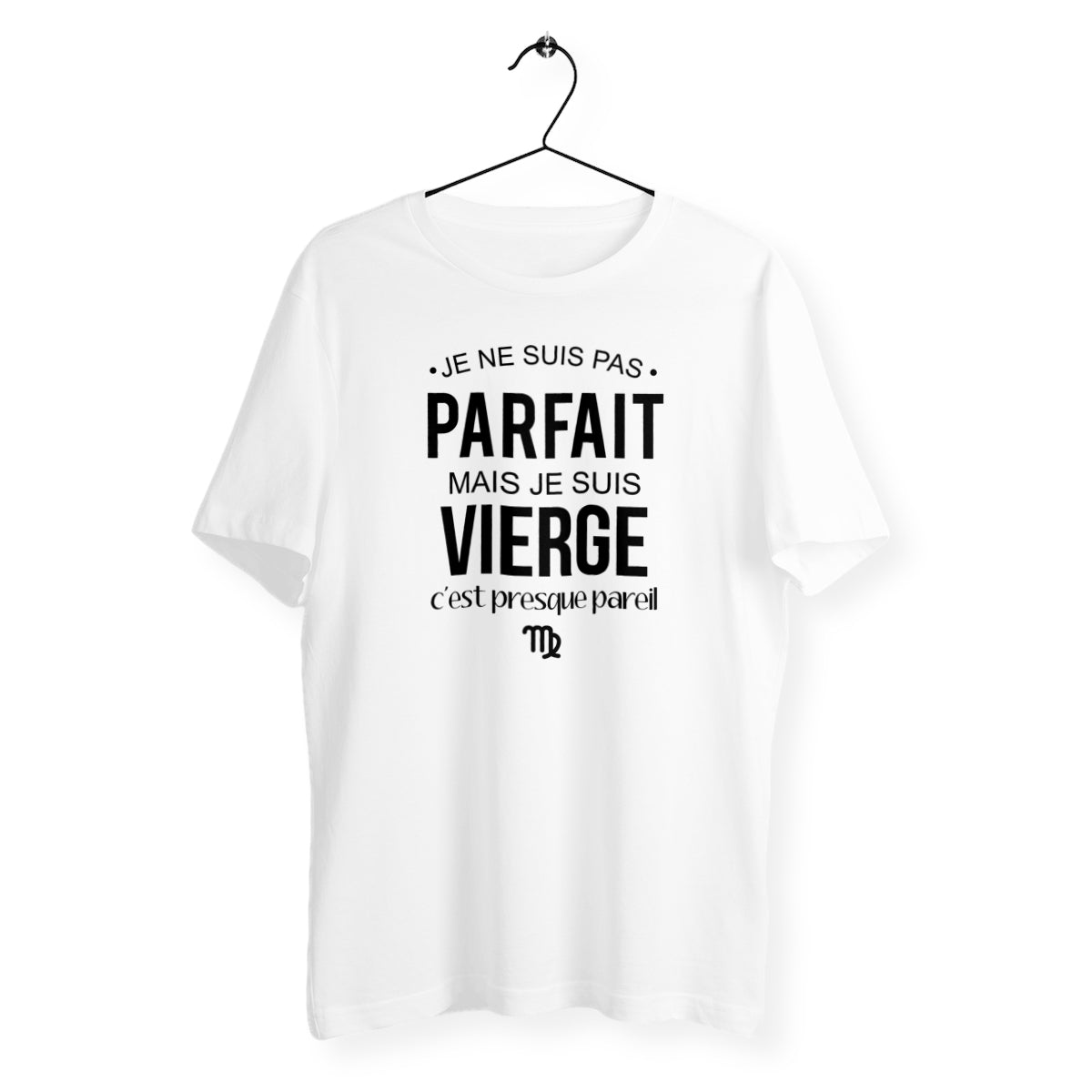 T-shirt homme col rond - Pas parfait mais vierge