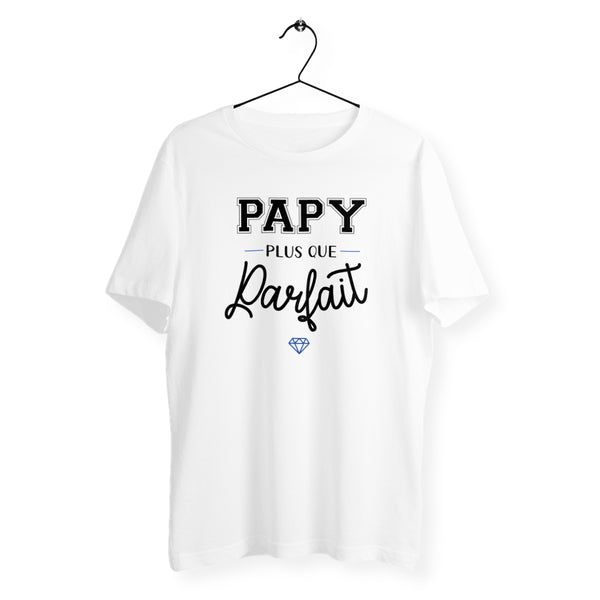 T-shirt homme col rond- Papy plus que parfait