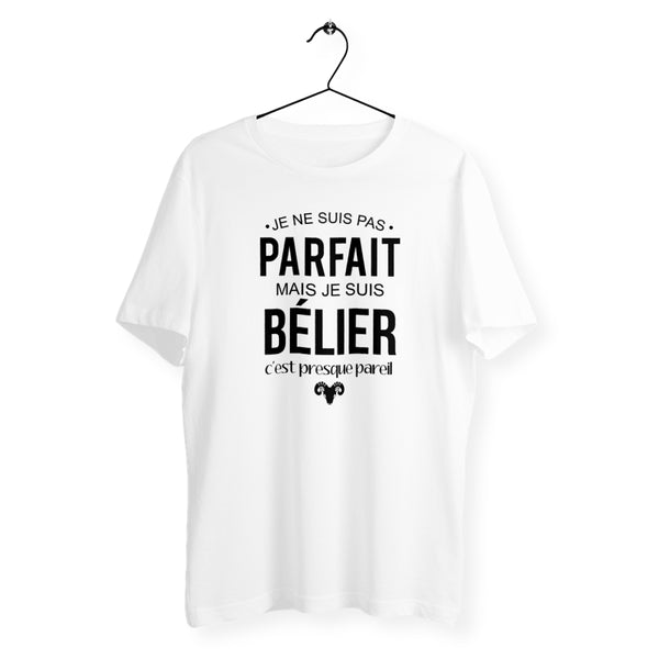 T-shirt homme col rond - Pas parfait mais bélier