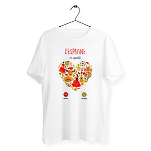 T-shirt homme col rond - L'Espagne m'appelle