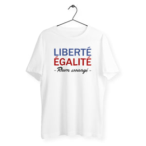 T-shirt homme - Liberté égalité rhum arrangé