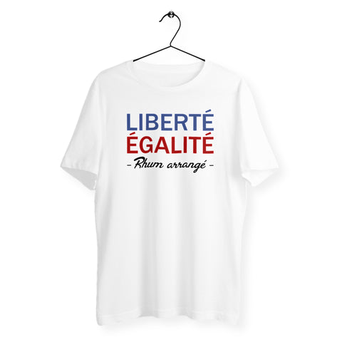 T-shirt homme - Liberté égalité rhum arrangé