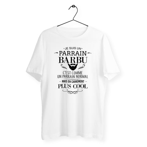 T-shirt homme col rond - Parrain barbu