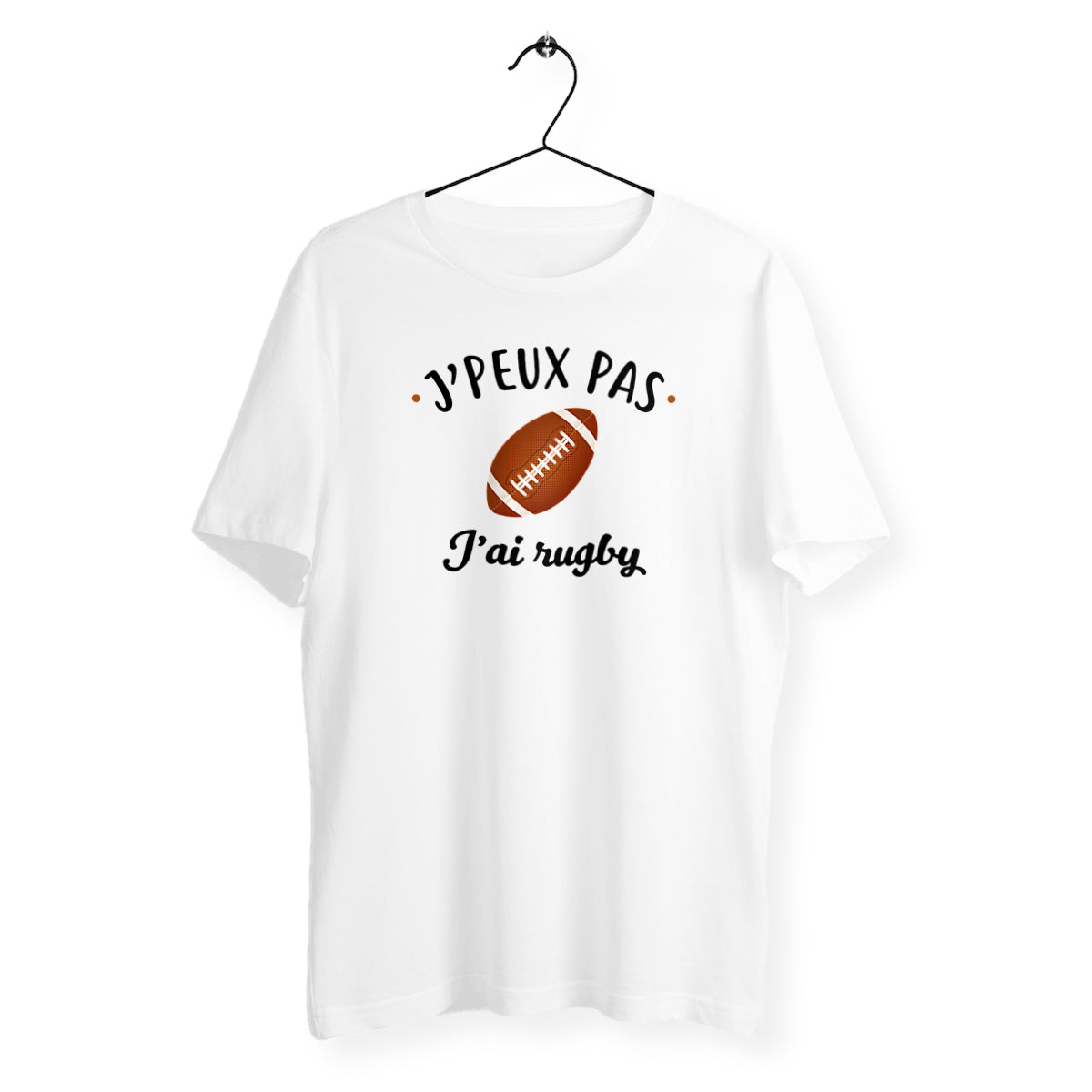 T-shirt homme col rond - J'peux pas j'ai rugby