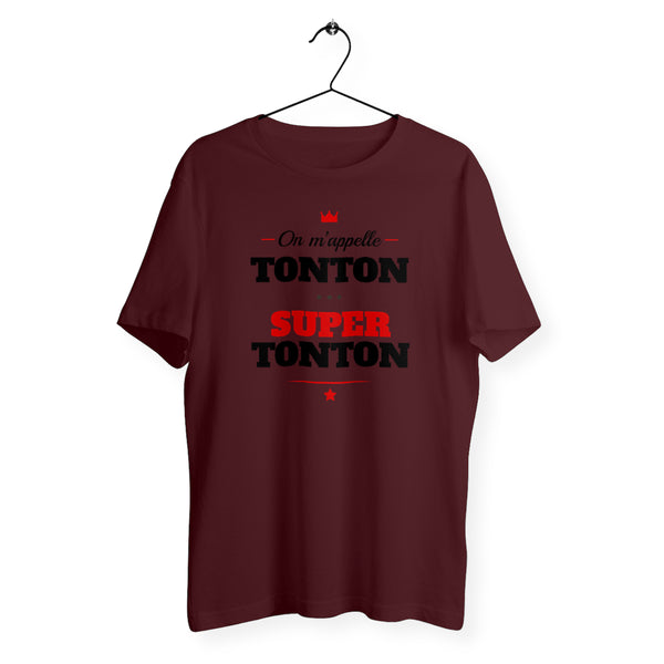 T-shirt homme col rond - Super tonton