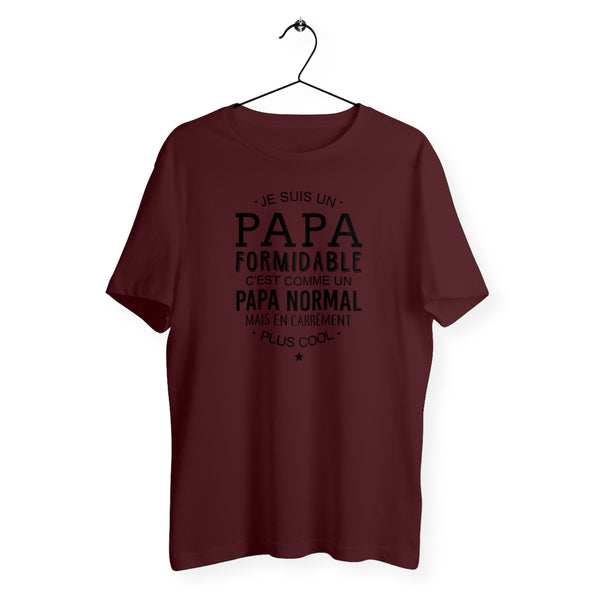 T-shirt homme col rond - Papa formidable