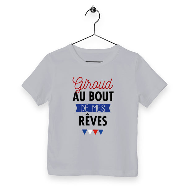 T-shirt enfant - Giroud au bout de mes rêves