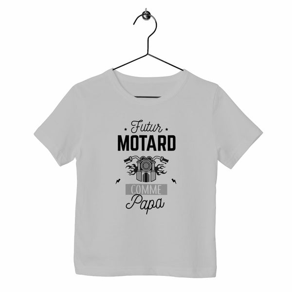 T-shirt enfant - Futur motard comme papa