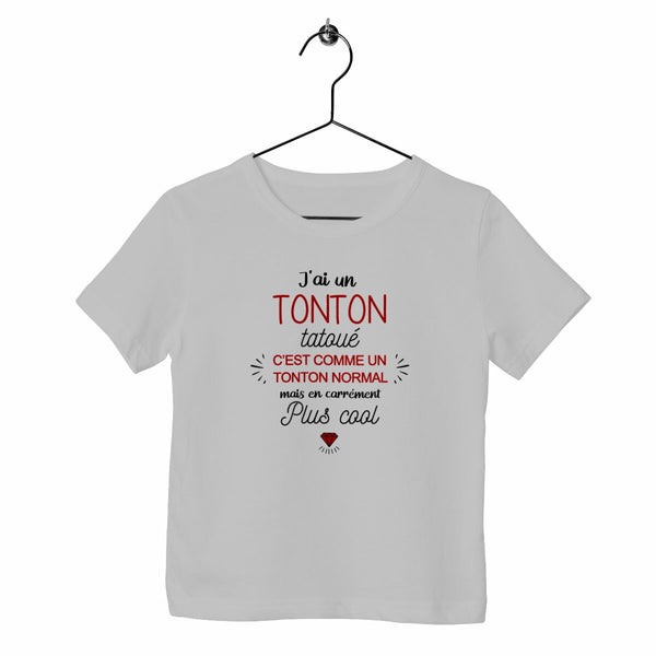 T-shirt enfant - J'ai un tonton tatoué