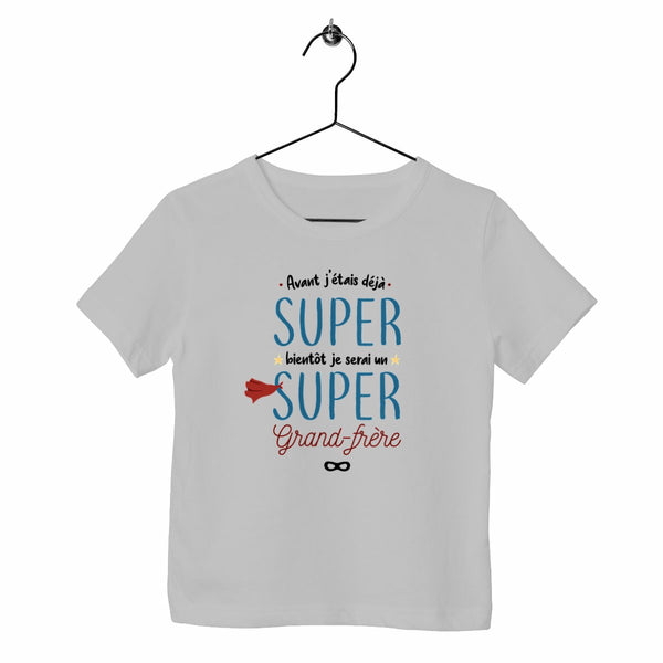 T-shirt enfant - Bientôt super grand-frère