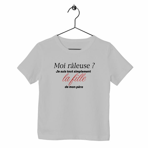 T-shirt enfant - La fille de mon père