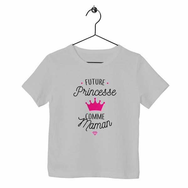 T-shirt enfant - Furure princesse comme maman