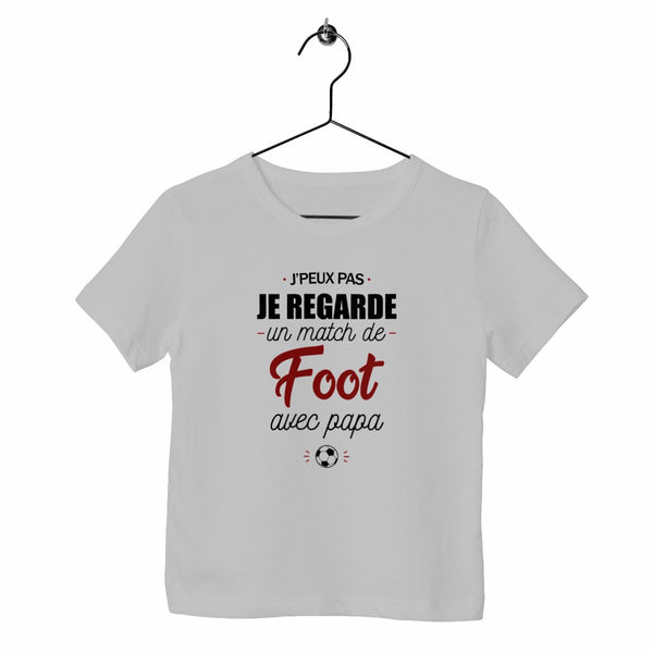 T-shirt enfant - Le foot avec papa