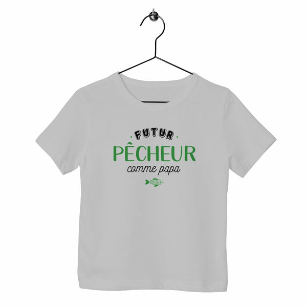 T-shirt enfant - Futur pêcheur comme papa