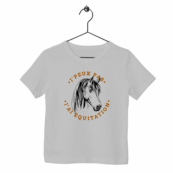 T-shirt enfant - J'peux pas j'ai équitation