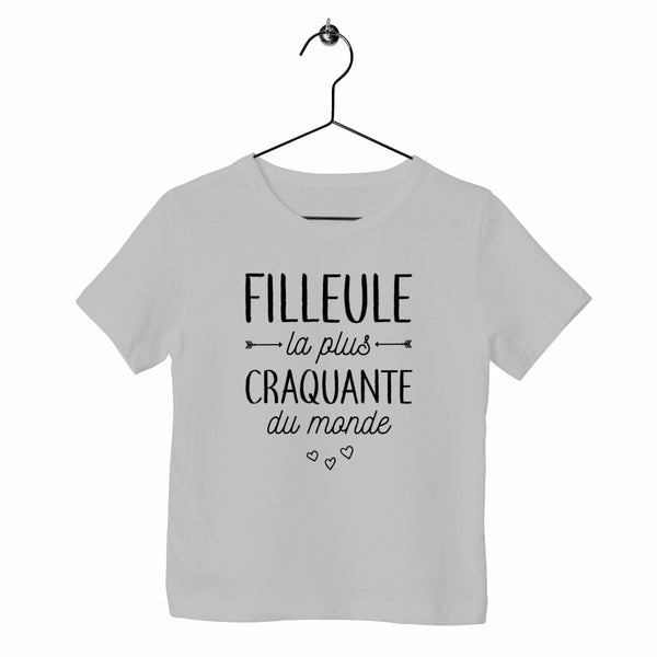 T-shirt Enfant - Filleule la plus craquante