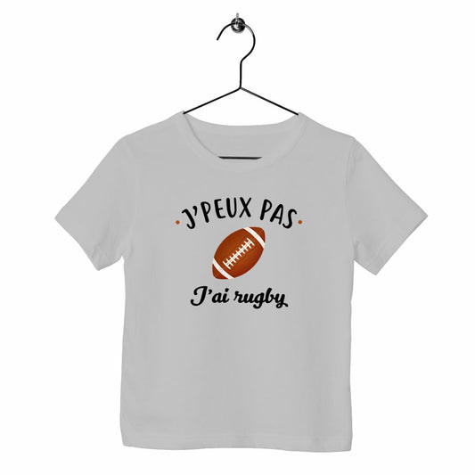 T-shirt enfant - J'peux pas j'ai rugby