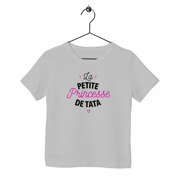 T-shirt enfant - La petite princesse de tata