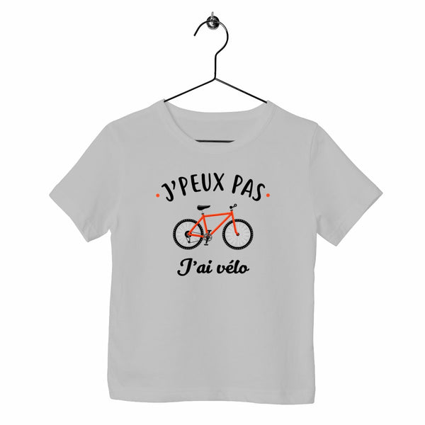 T-shirt enfant - J'peux pas j'ai vélo