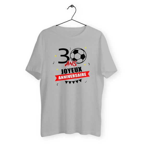 T-shirt homme col rond - 30 ans anniversaire foot