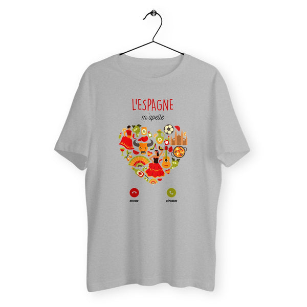 T-shirt homme col rond - L'Espagne m'appelle