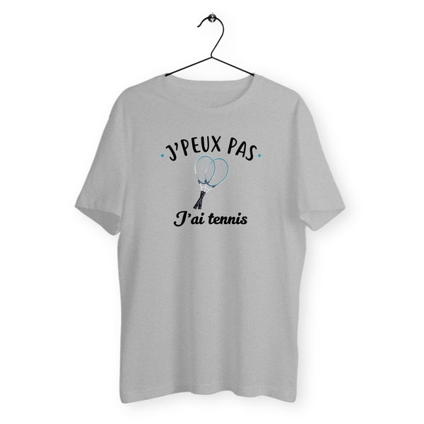 T-shirt homme col rond - J'peux pas j'ai tennis