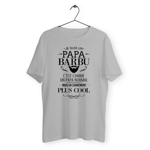 T-shirt homme col rond - Papa barbu