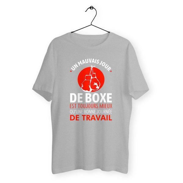 T-shirt homme col rond - Un mauvais jour de boxe