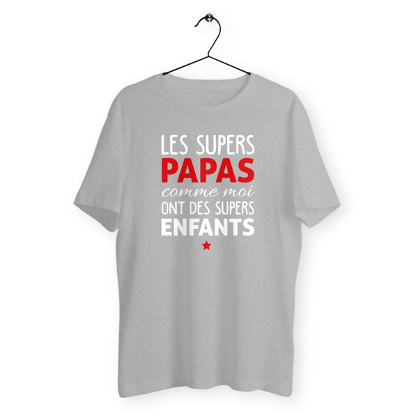 T-shirt homme col rond - Les supers papas