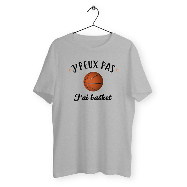 T-shirt homme col rond - J'peux pas j'ai basket