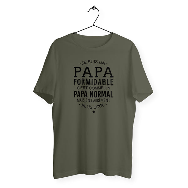 T-shirt homme col rond - Papa formidable