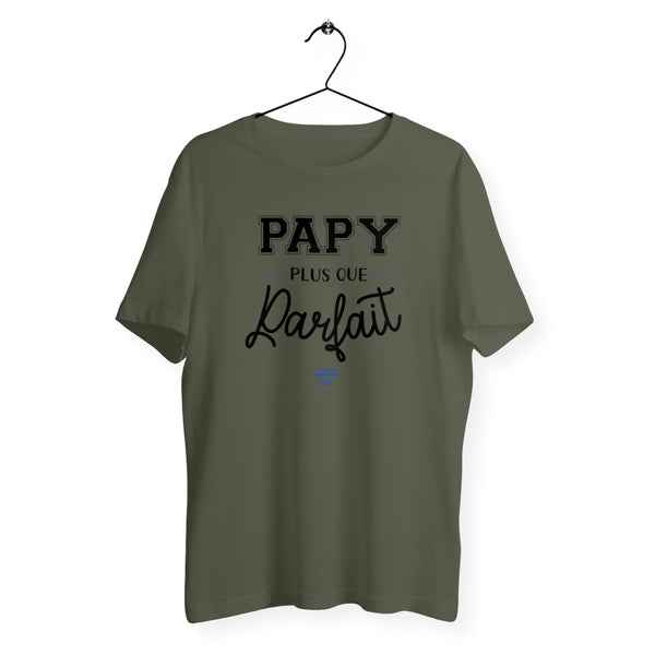 T-shirt homme col rond- Papy plus que parfait