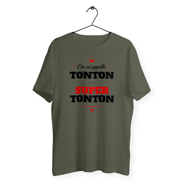 T-shirt homme col rond - Super tonton